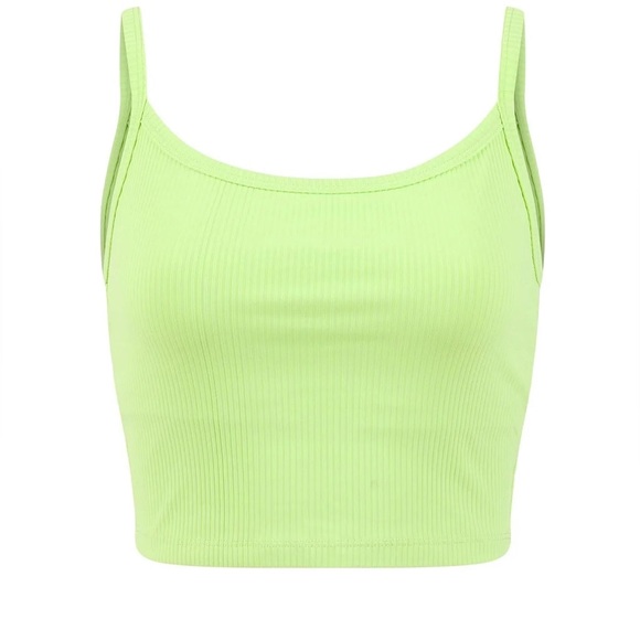 YEAR OF OURS || Ribbed Bralette Top in Pistachio - SZ Small ⭐️NEW WITH TAGS⭐️ - Picture 1 of 11
